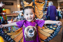 Load image into Gallery viewer, Kids&#39; Monarch Wings &amp; Mask